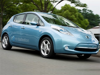 Nissan Leaf. Фото Nissan