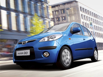 Hyundai i10. Фото Hyundai