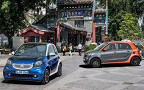 Smart ForTwo и ForFour. Фото Smart