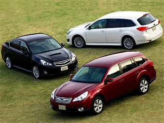 Subaru Legacy Touring Wagon. Фото Subaru