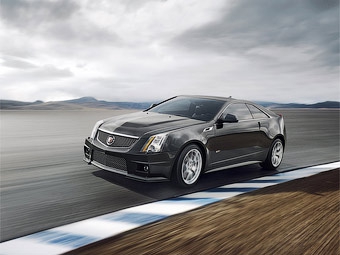 Купе Cadillac CTS-V. Фото Cadillac