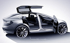 Прототип Tesla Model X. Изображение Tesla Motors