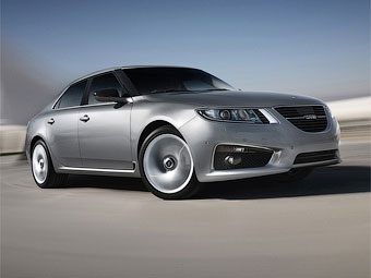 Новый Saab 9-5. Фото Saab