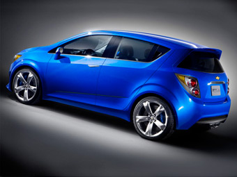 Прототип Chevrolet Aveo RS. Фото Chevrolet
