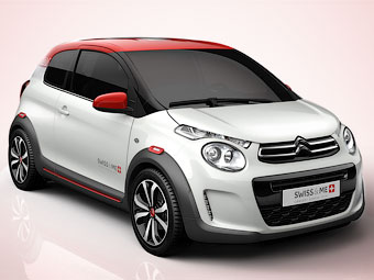 Citroen C1 Swiss & Me. Фото Citroen