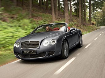 Bentley Continental GTC Speed. Фото Bentley