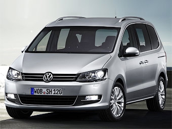 VW Sharan. Фото с сайта autoweek.nl