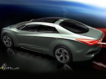 Тизер Hyundai i-flow. Фото Hyundai