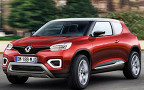 Предполагаемый внешний вид серийного кроссовера Renault Kwid. Изображение с сайта autoexpress.co.uk