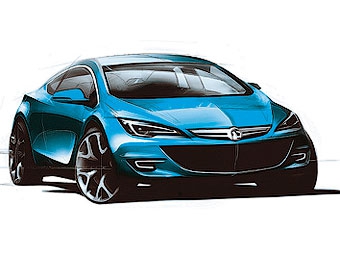 Предполагаемая внешность новой Opel Astra OPC. Фото с сайта autocar.co.uk