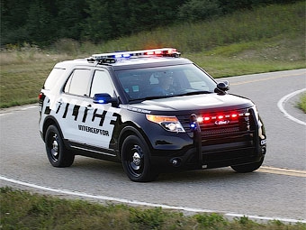 Ford Explorer Police Interceptor. Фото Ford