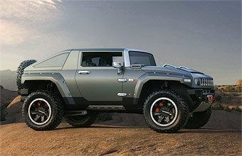 Hummer HX Concept. Фото компании Hummer