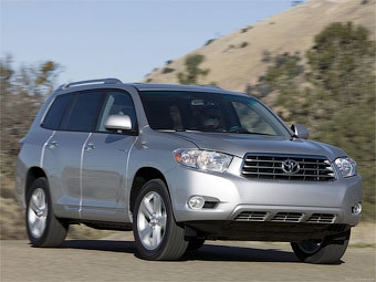 Toyota Highlander 2008 модельного года. Фото производителя