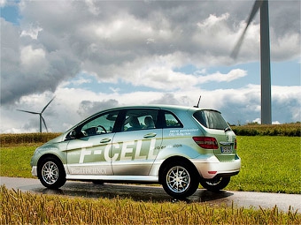 Mercedes-Benz B-Class F-Cell. Фото Mercedes-Benz