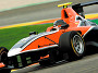 Дмитрий Суранович за рулем болида GP3 команды Marussia Manor. Фото Marussia Manor Racing