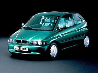 Концепт электромобиля BMW E1, 1991 год. Фото BMW