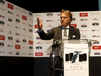 Лука ди Монтезмоло на заседании FOTA в Женеве, 2009. Фото с сайта motorsport.com