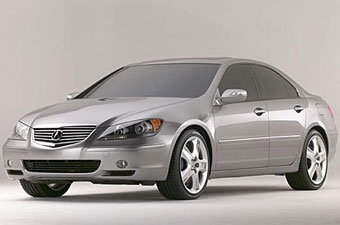 Acura RL. Фото Acura