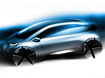 BMW Mega City. Иллюстрация BMW