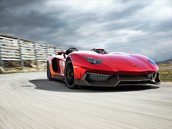 Lamborghini Aventador J. Фото Lamborghini