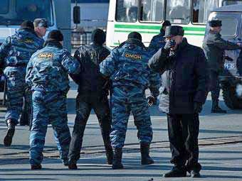 Разгон митинга во Владивостоке. Фото с сайта vl.ru