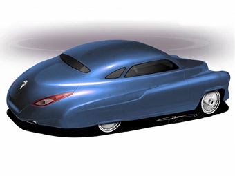 Эскиз будущего автомобиля. Иллюстрации с сайта Cardesign.ru