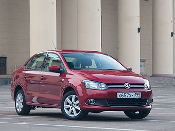 VW Polo седан. Фото Ленты.ру