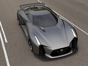 Nissan создал виртуальный суперкар будущего - Nissan