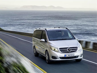 Mercedes-Benz V250. Фото Mercedes-Benz