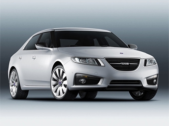 Saab 9-5. Фото Saab