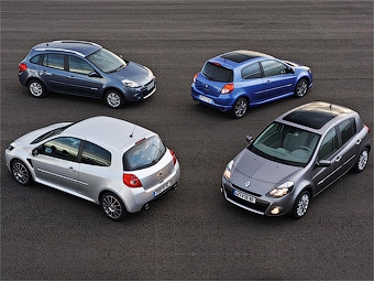 Нынешнее поколение Renault Clio. Фото Renault