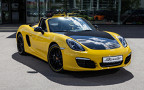 Porsche Boxster Racing Yellow. Фото Porsche