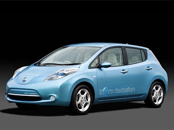 Nissan Leaf. Фото Nissan