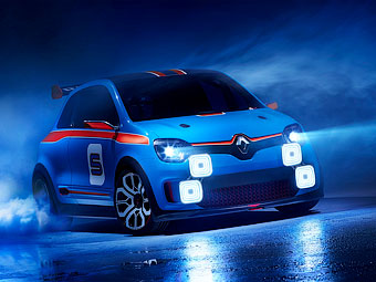 Заднеприводный концепт-кар Renault Twin'Run. Фото Renault