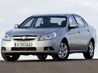 Chevrolet Epica. Фото Chevrolet