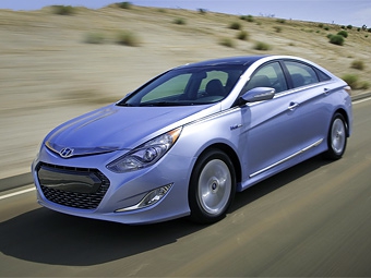 Hyundai Sonata Hybrid. Фото Hyundai