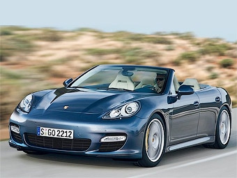 Предполагаемая внешность кабриолета Porsche Panamera. Иллюстрация с сайта autocar.co.uk