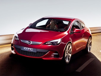 Opel Astra GTC Paris. Фото Opel