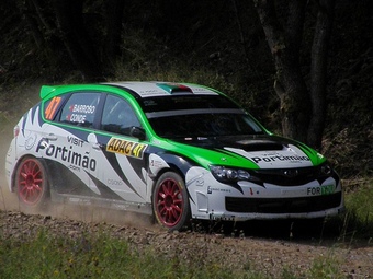 Subaru Impreza категории N4 на Ралли Германии 2010 года. Фото Team Cologne