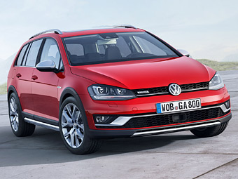 Volkswagen представил внедорожную модификацию Golf Alltrack - Volkswagen