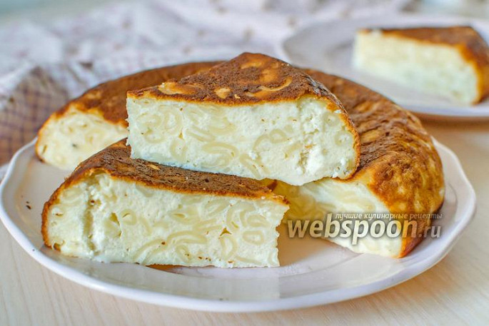 Рецепт запеканки с макаронами в микроволновке