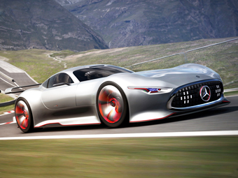 Mercedes-Benz AMG Vision Gran Turismo Racing Series. Иллюстрация Gran Turismo 6