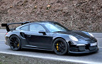 Porsche 911 GT3 RS на испытаниях.  Фото c сайта worldcarfans.com