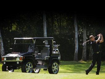 Mini Hummer H3. Фото с сайта europeangolf.co.uk и компании Mini Hummer Europe