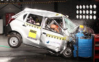 Краш-тест Datsun Go. Фото Bharat NCAP