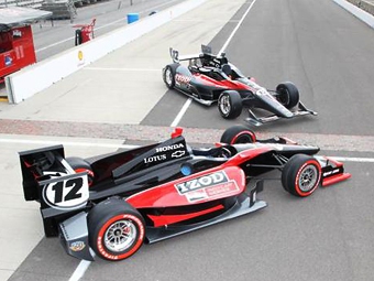 Шаcси Dallara 2012 года. Фото INDYCAR