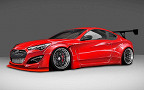 Hyundai Genesis от Blood Type Racing. Иллюстрация Blood Type Racing