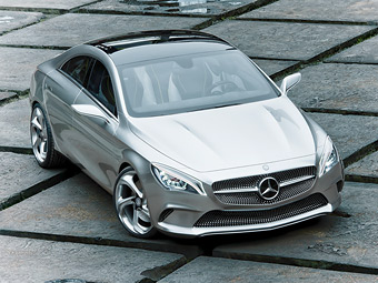 Mercedes-Benz рассекретил предвестника мини-CLS - Mercedes-Benz