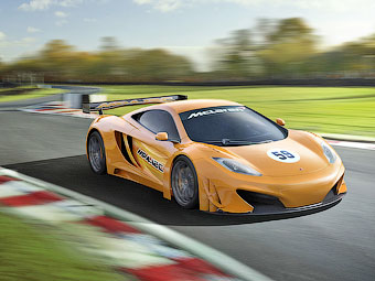 Гоночный McLaren 12C GT3. Фото McLaren Automotive