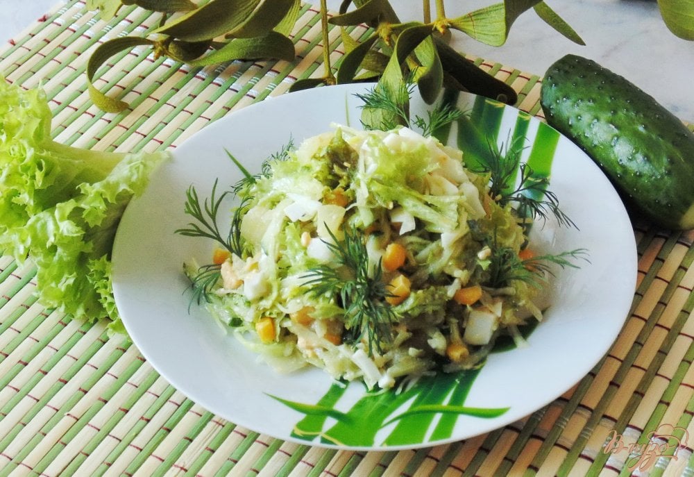 Салат из огурцов ананасов и курицы рецепт очень вкусный Салат из огурцов ананасов и курицы рецепт очень вкусный